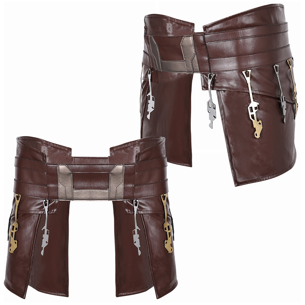 Film Jedi Temple Guard Ceinture Brune Cosplay Costume