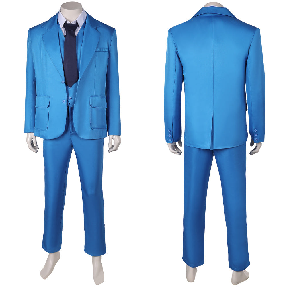 Film Joker: Folie à Deux(2024) Arthur Fleck Joker Tenue Bleue Cosplay Costume