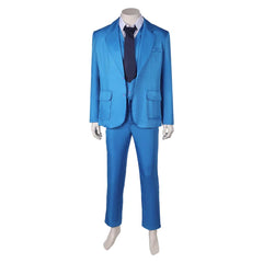 Film Joker: Folie à Deux(2024) Arthur Fleck Joker Tenue Bleue Cosplay Costume