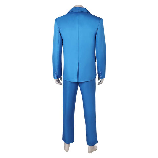 Film Joker: Folie à Deux(2024) Arthur Fleck Joker Tenue Bleue Cosplay Costume