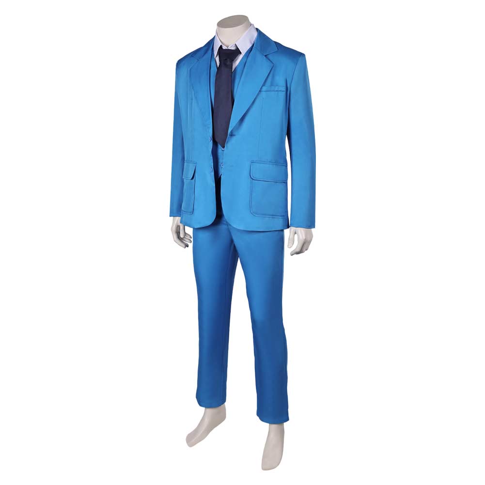 Film Joker: Folie à Deux(2024) Arthur Fleck Joker Tenue Bleue Cosplay Costume