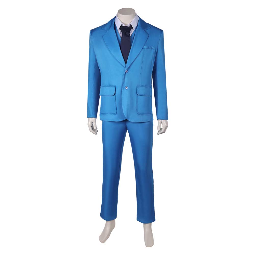 Film Joker: Folie à Deux(2024) Arthur Fleck Joker Tenue Bleue Cosplay Costume