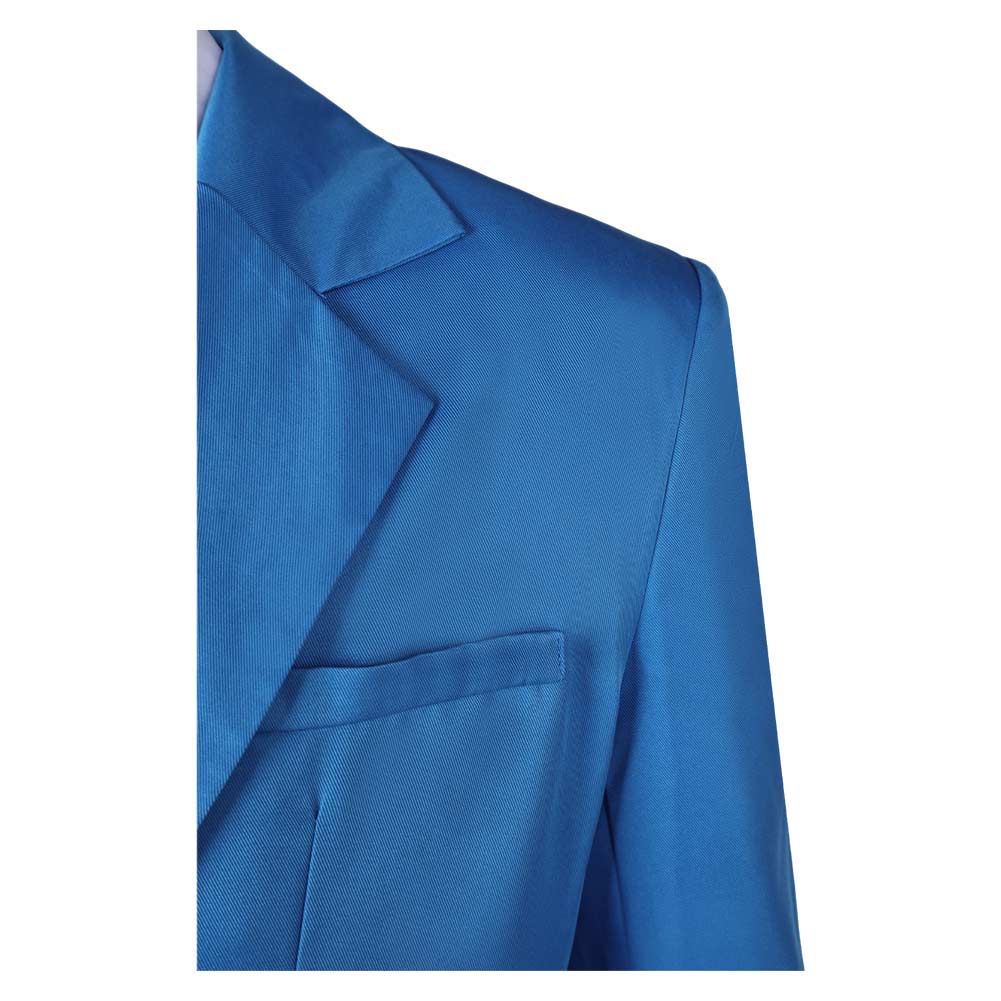 Film Joker: Folie à Deux(2024) Arthur Fleck Joker Tenue Bleue Cosplay Costume