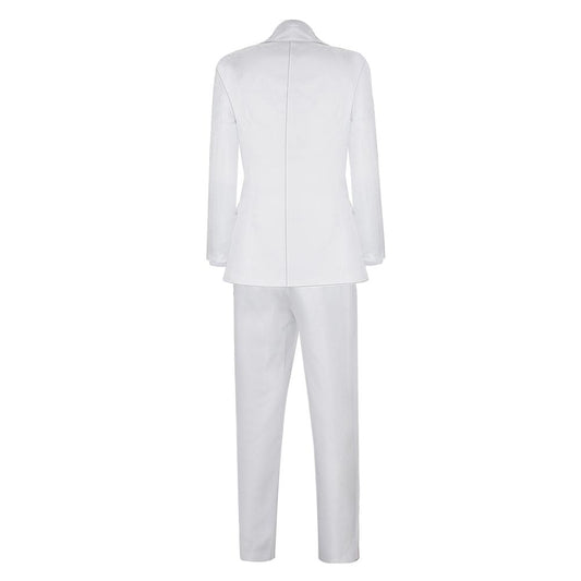 Film Joker: Folie à Deux(2024) Arthur Fleck Tenue Blanche Cosplay Costume