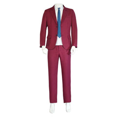 Film Joker: Folie à Deux(2024) Arthur Fleck Tenue Rouge Cosplay Costume