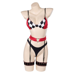 Film Joker: Folie à Deux(2024) Harley Quinn Lingerie Sexy Cosplay Costume