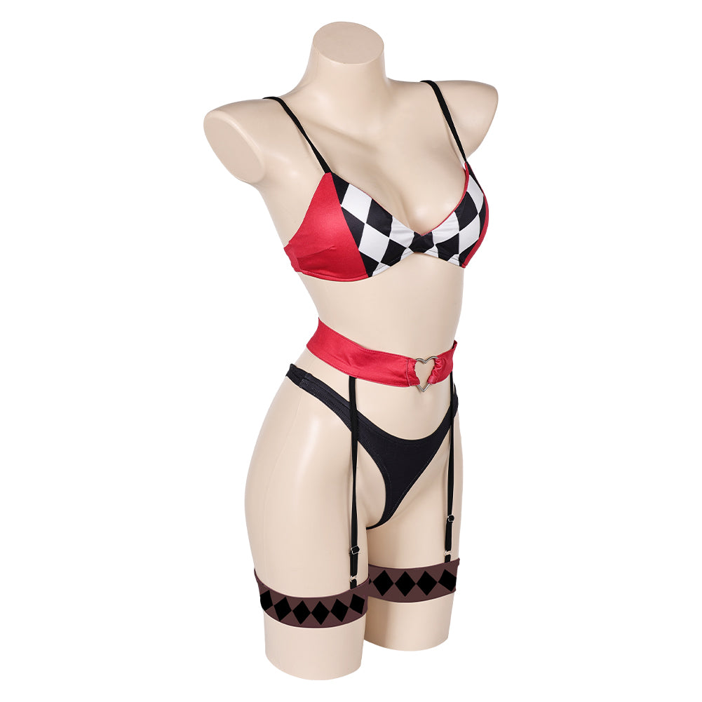 Film Joker: Folie à Deux(2024) Harley Quinn Lingerie Sexy Cosplay Costume