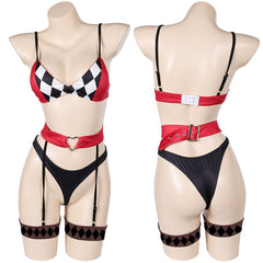 Film Joker: Folie à Deux(2024) Harley Quinn Lingerie Sexy Cosplay Costume