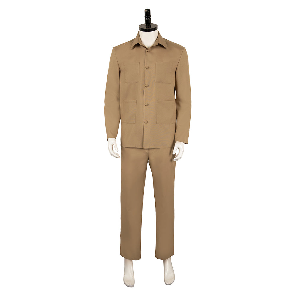 Film La Plateforme 2(2024) Uniforme de Prison Jaune Cosplay Costume