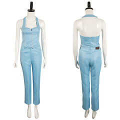 Film MaXXXine(2024) Maxine Tenue Bleue Cosplay Costume