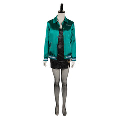 Film MaXXXine(2024) Maxine Tenue Verte Cosplay Costume