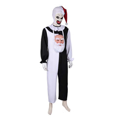 Film Terrifier 3(2024) Art The Clown avec Chapeau Noël Cosplay Costume