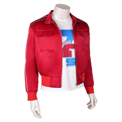 Film The Fall Guy(2024) Colt Seavers Tops Rouges Cosplay Costume