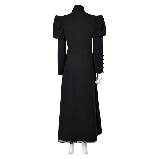 Film Wicked(2024) Elphaba Robe Noire Cosplay Costume