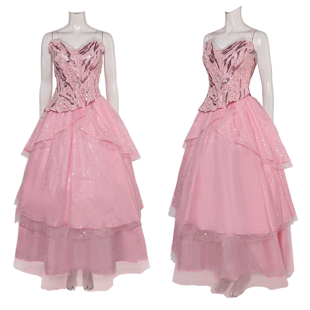 Film Wicked(2024) Glinda Tenue Rose Copslay Costume