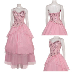 Film Wicked(2024) Glinda Tenue Rose Copslay Costume