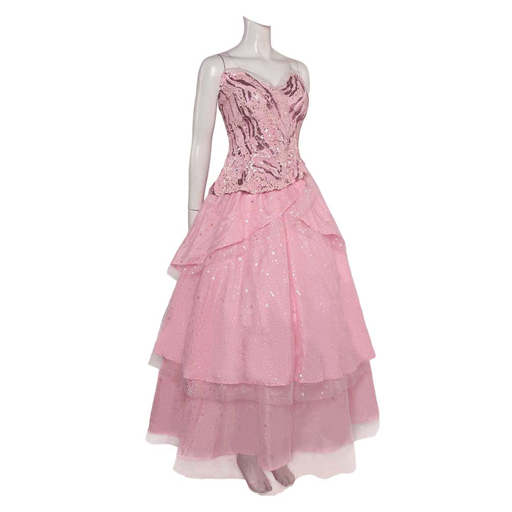 Film Wicked(2024) Glinda Tenue Rose Copslay Costume