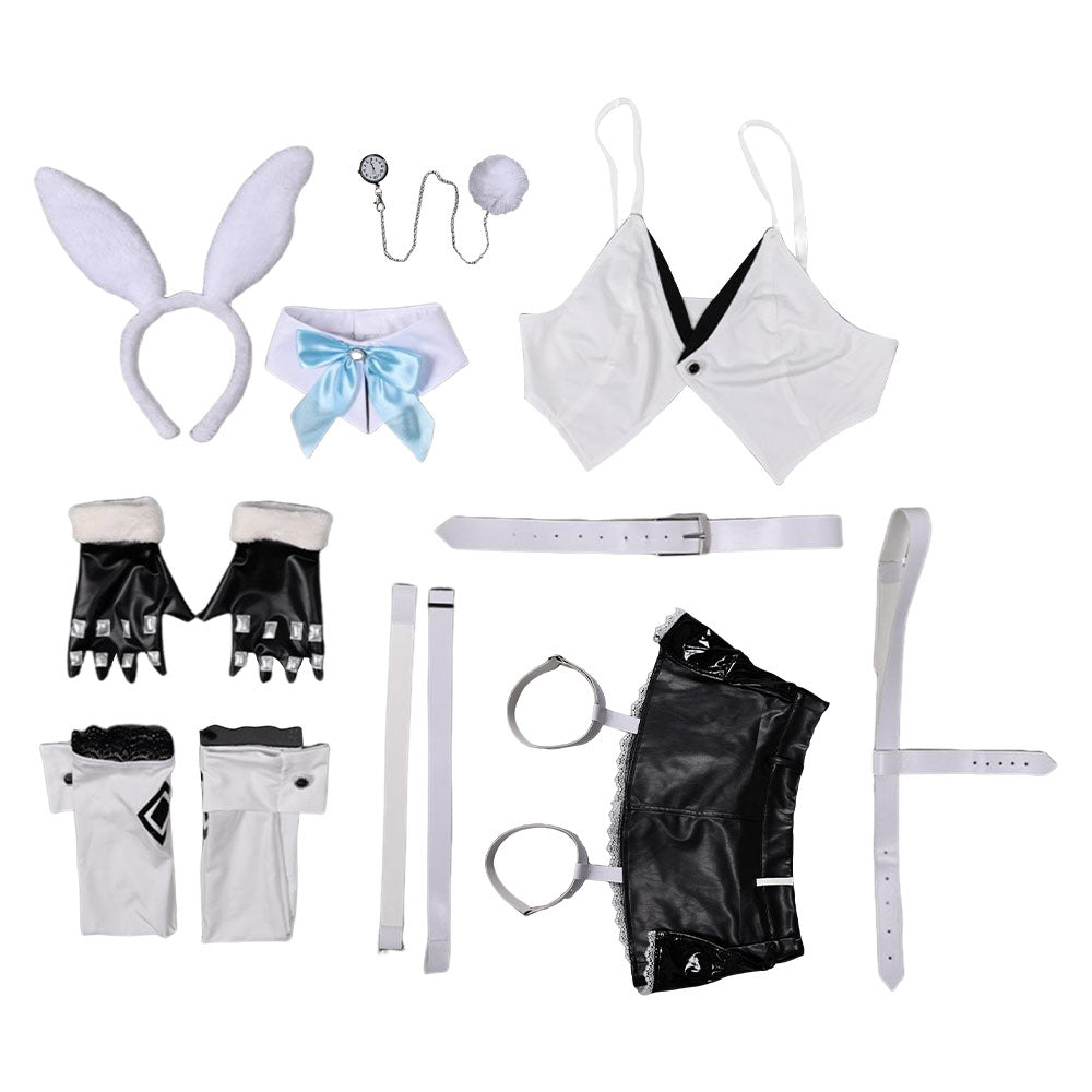 Final Fantasy Tifa Lockhart Bunny Girl Cosplay Costume