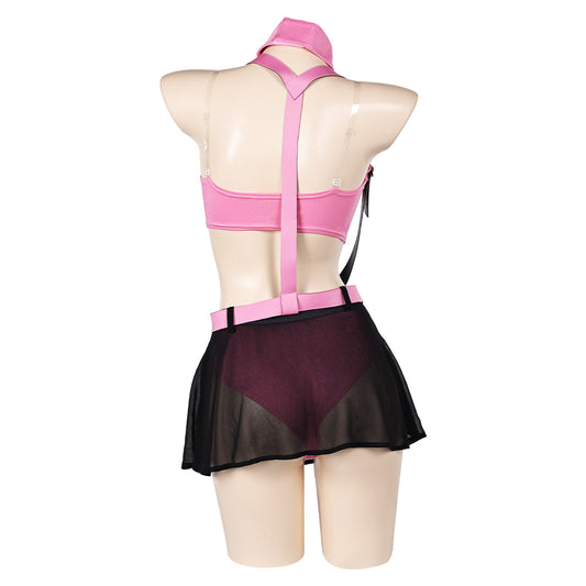 Final Fantasy VII Ever Crisis Aerith Gainsborough Maillot de Bain Cosplay Costume Design Original