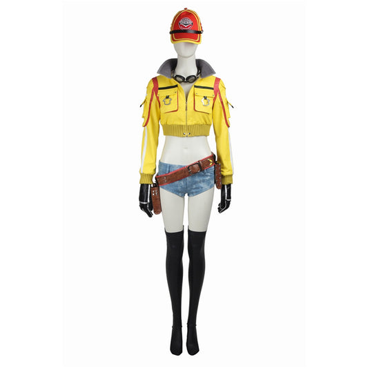Final Fantasy VII: Rebirth FF7 Cindy Aurum Cosplay Costume