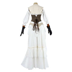 Final Fantasy XIV Neo-Ishgardian Healing Tenue Blanche Cosplay Costume