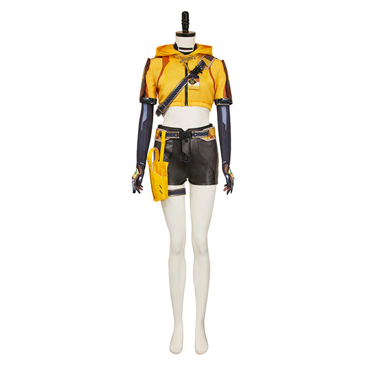 FragPunk(2025) Hollowpoint Tenue Jaune Cosplay Costume