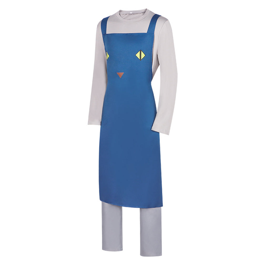 Nyaight of the Living Cat Kunagi/Gaku Tenue avec Tablier Cosplay Costume
