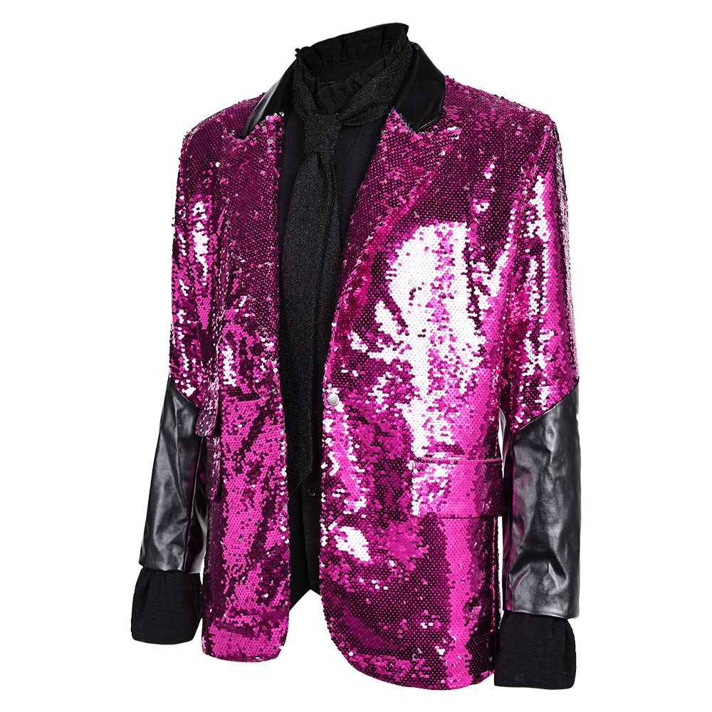 Ghost: Rite Here Rite Now Papa Nihil Ensemble Veste Violette Cosplay Costume