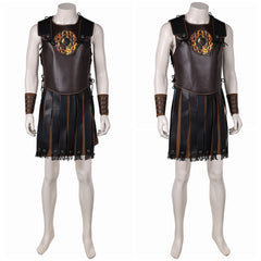 Gladiator 2(2024) Lucius Tenue Brune Cosplay Costume