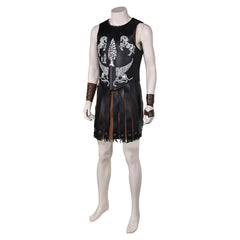 Gladiator 2(2024) Lucius Tenue Noire Cosplay Costume