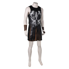 Gladiator 2(2024) Lucius Tenue Noire Cosplay Costume