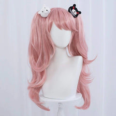 Danganronpa Enoshima Junko Perrque Rose Cosplay Perruque