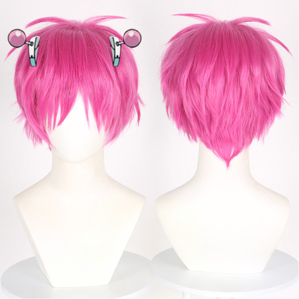 Halloween Carnival Costume Accessories Saiki Kusuo Cosplay Wig   