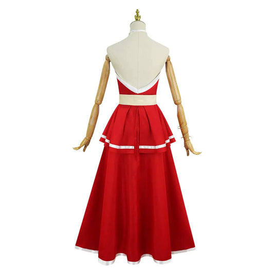 Hazbin Hotel 2‎(2025) Charlie Tenue Rouge et Jaune Cosplay Costume