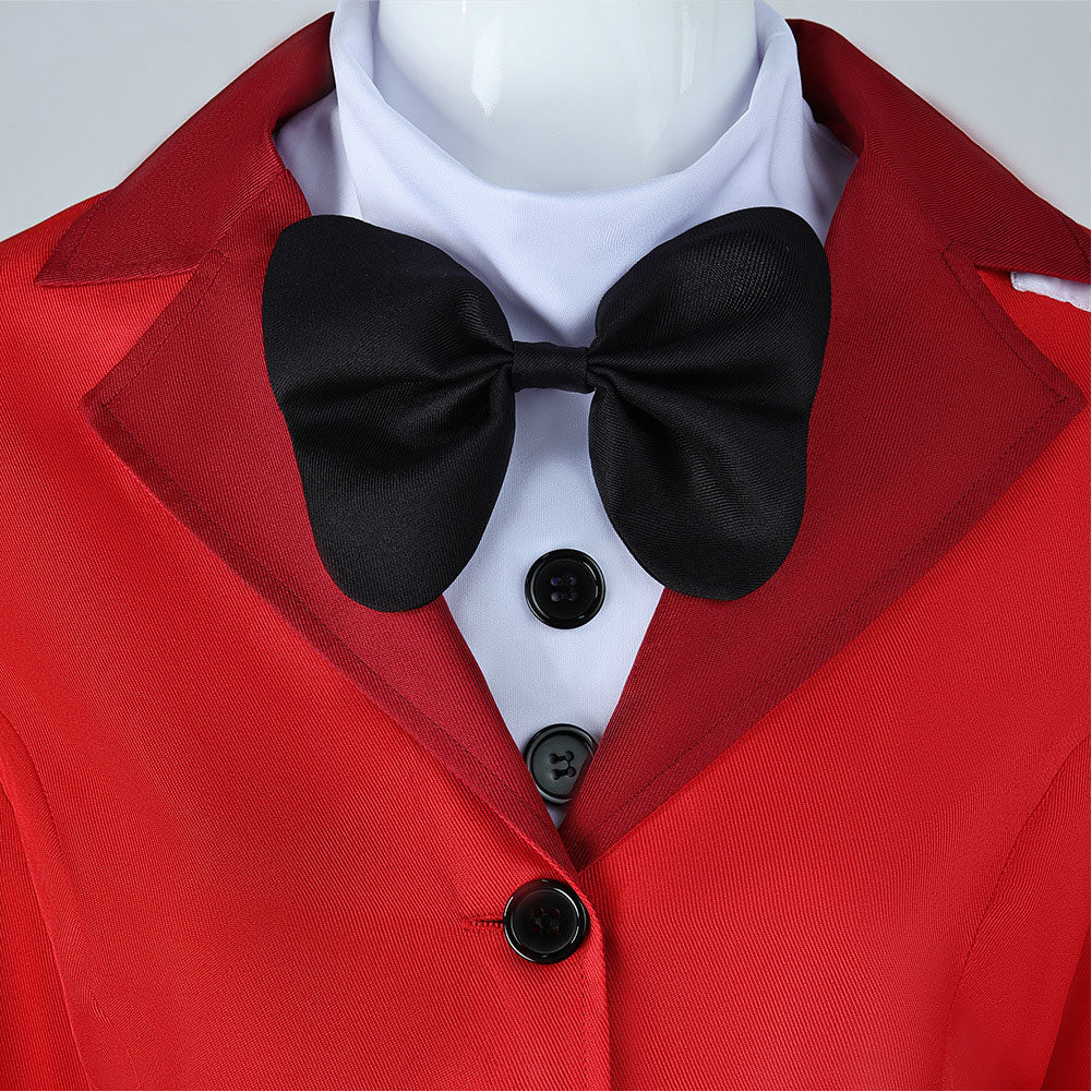 Hazbin Hotel 2 Charlie Morningstar Tenue Rouge Cosplay Costume