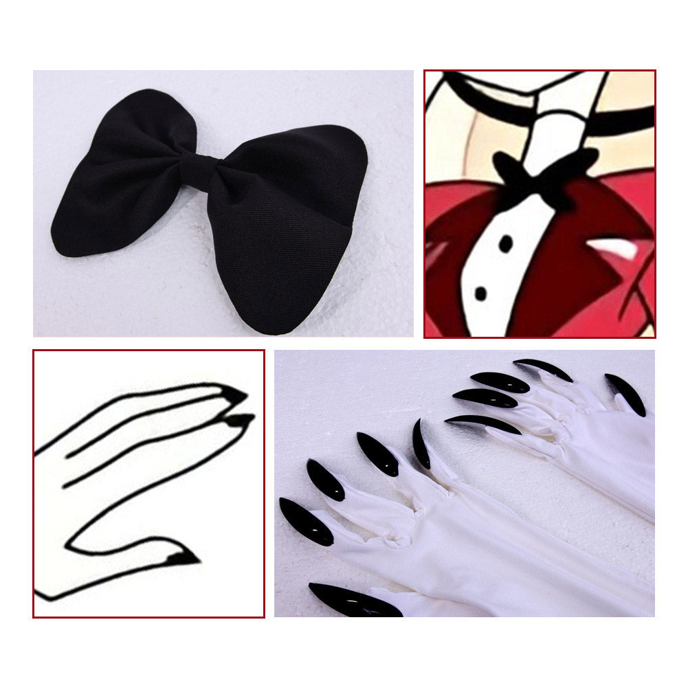 Hazbin Hotel 2 Charlie Morningstar Tenue Rouge Cosplay Costume