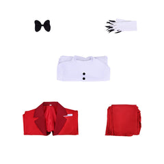 Hazbin Hotel 2 Charlie Morningstar Tenue Rouge Cosplay Costume