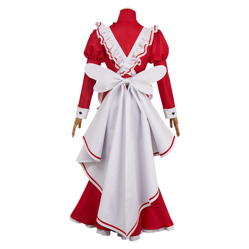 Hazbin Hotel 2 Rosie Maid Uniform Rouge Cosplay Costume