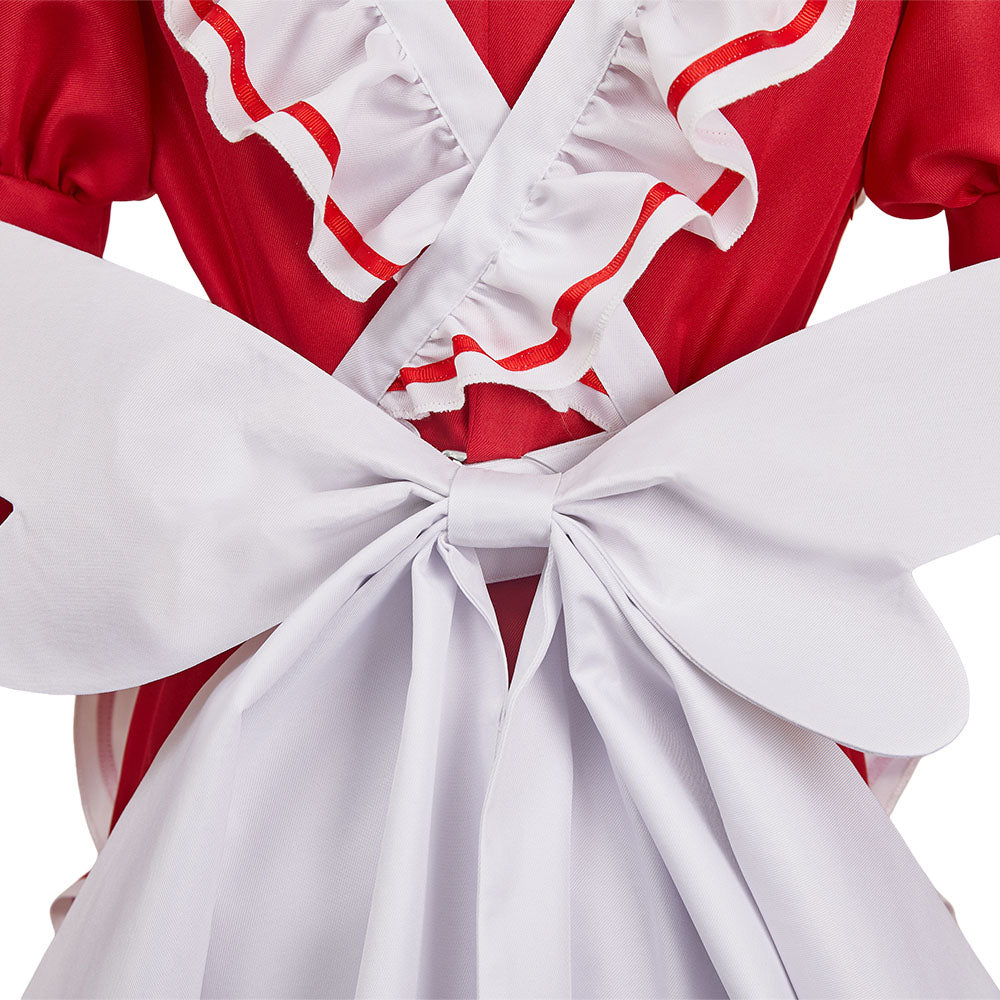 Hazbin Hotel 2 Rosie Maid Uniform Rouge Cosplay Costume