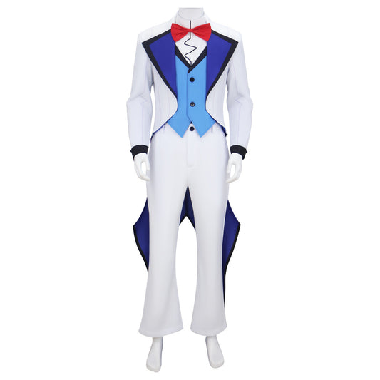 Hazbin Hotel 2 Vox Queue-de-Pie Blanche Cosplay Costume