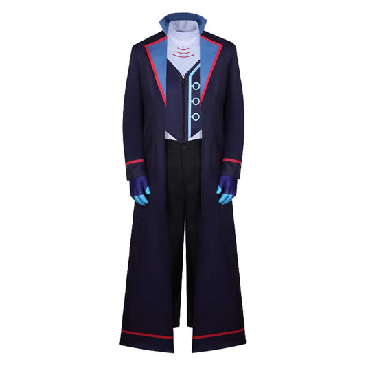 Hazbin Hotel 2‎ Vox Tenue Noire Cosplay Costume Ver.2