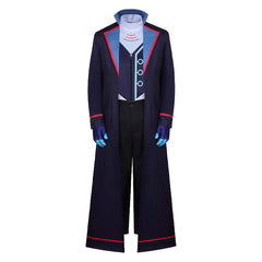 Hazbin Hotel 2‎ Vox Tenue Noire Cosplay Costume Ver.2