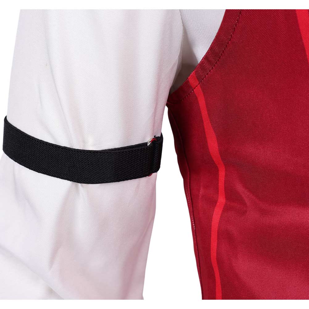 Hazbin Hotel 2(2025) Alastor Tenue de Gilet Rouge Cosplay Costume