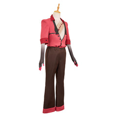 Hazbin Hotel 2(2025) Alastor Tenue Noire et Rouge Cosplay Costume