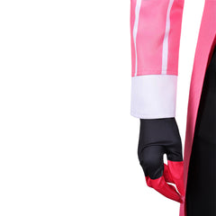 Hazbin Hotel 2(2025) Alastor Tenue Rose et Noire Cosplay Costume
