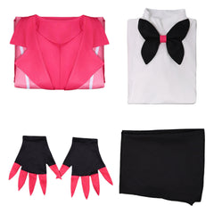 Hazbin Hotel 2(2025) Alastor Tenue Rose et Noire Cosplay Costume