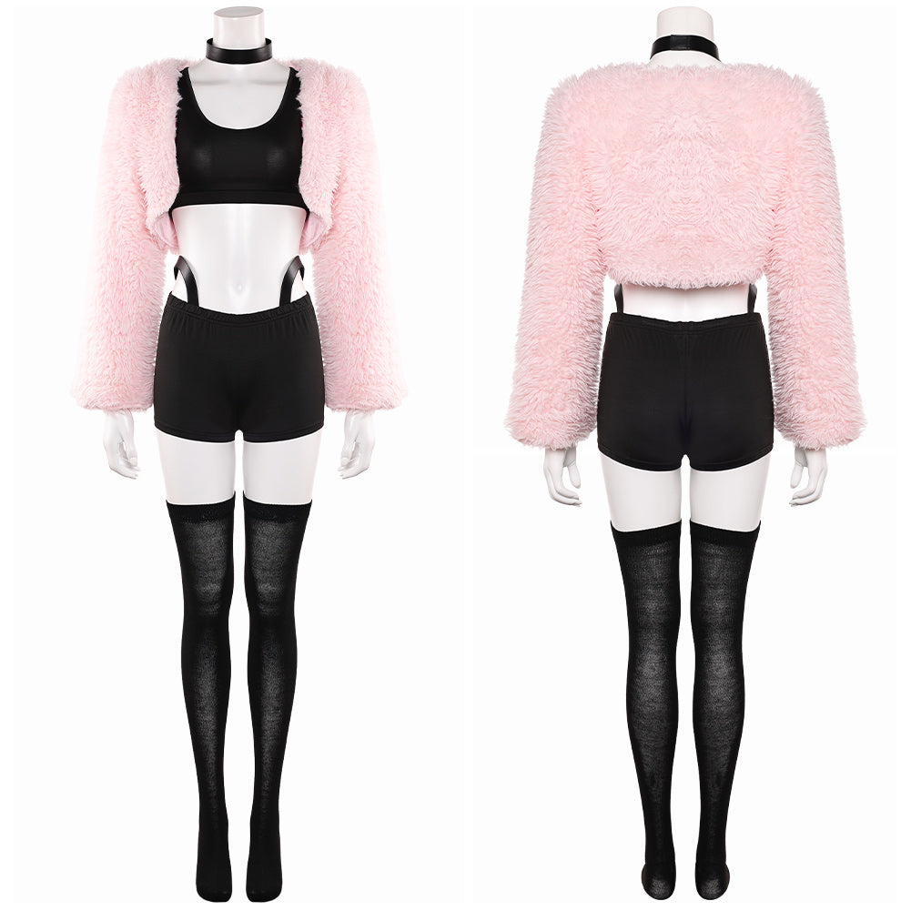 Hazbin Hotel 2‎(2025) Angel Dust Tenue Rose Cosplay Costume