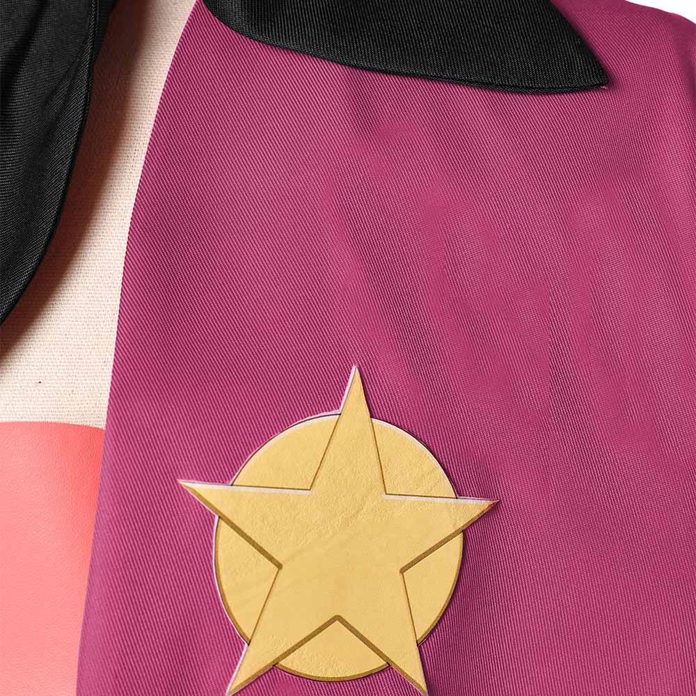 Hazbin Hotel 2(2025) Angel Dust Tenue Rose et Noire Cosplay Costume