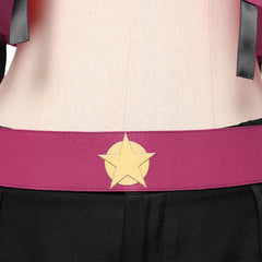 Hazbin Hotel 2(2025) Angel Dust Tenue Rose et Noire Cosplay Costume