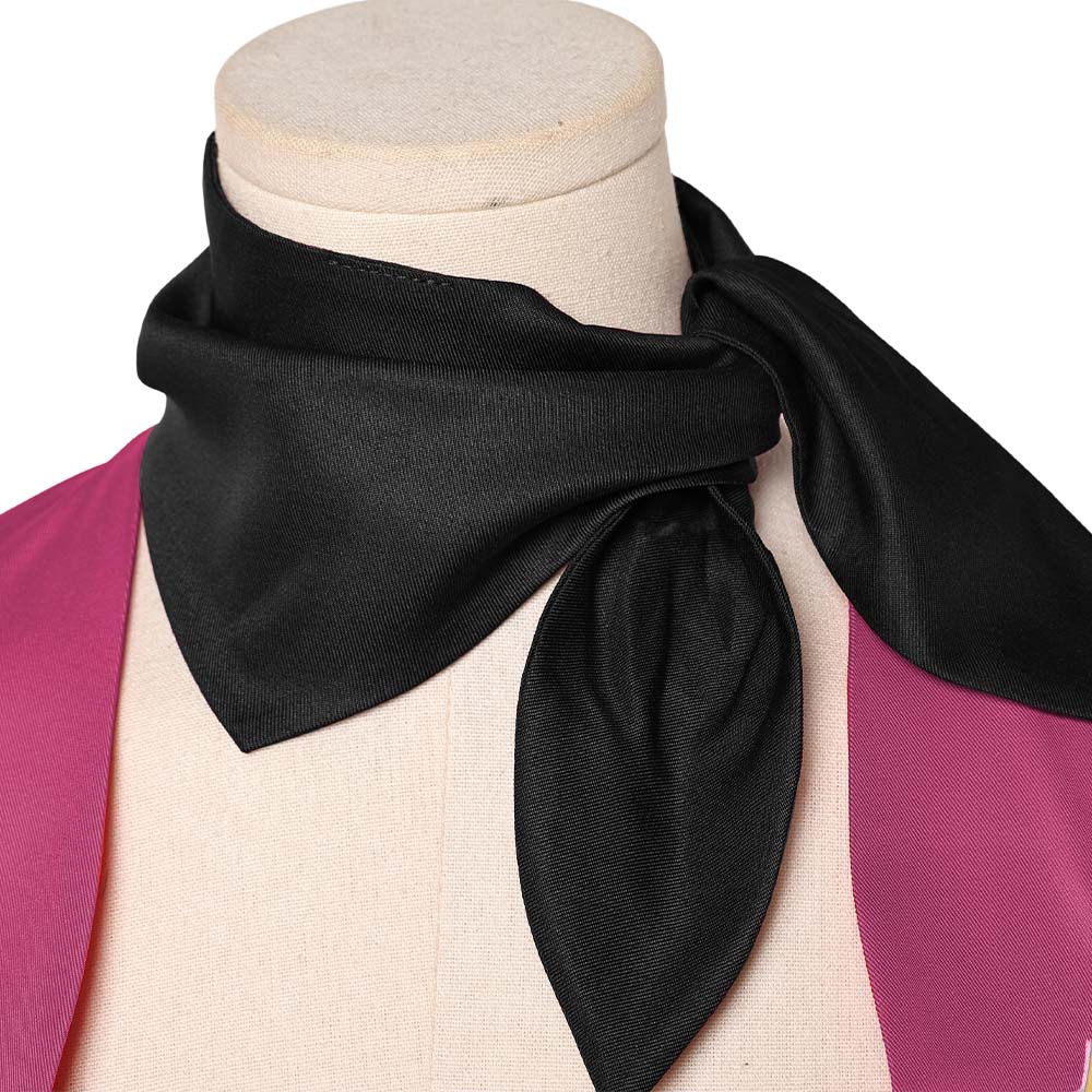 Hazbin Hotel 2(2025) Angel Dust Tenue Rose et Noire Cosplay Costume